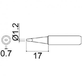 Наконечник HAKKO 900M-T-1.2D