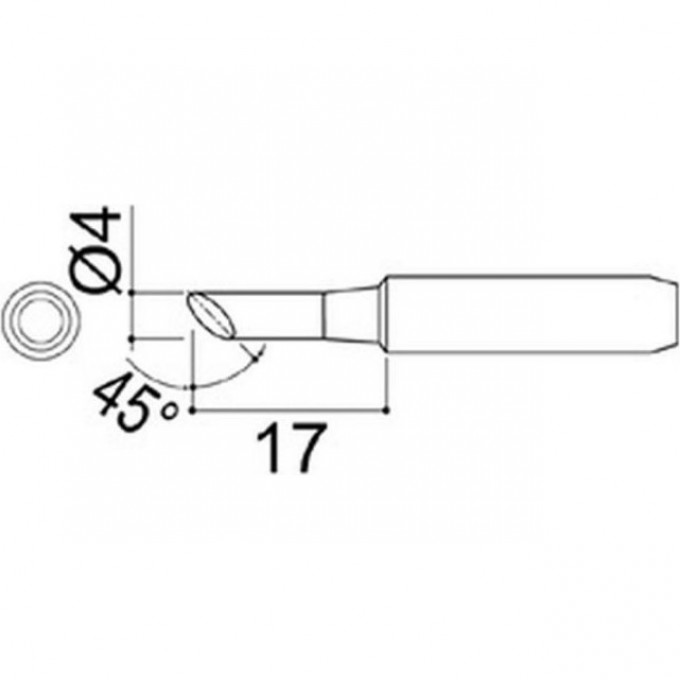 Наконечник HAKKO 900M-T-4C Наконечник HAKKO 900M-T-4C