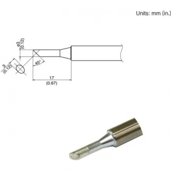 Наконечник HAKKO T34-C3 для HAKKO DASH FX-650
