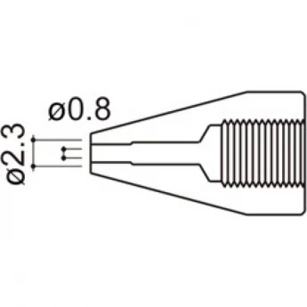 Наконечник HAKKO A1498 для НАККО 815, 816, d=0,8