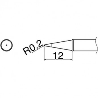 Наконечник HAKKO T31-02BL для станций FX-100 (400℃)