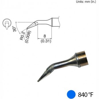 Наконечник HAKKO T31-01JL02 для станций FX-100 (450℃)