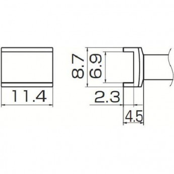 Наконечник HAKKO T12-1006