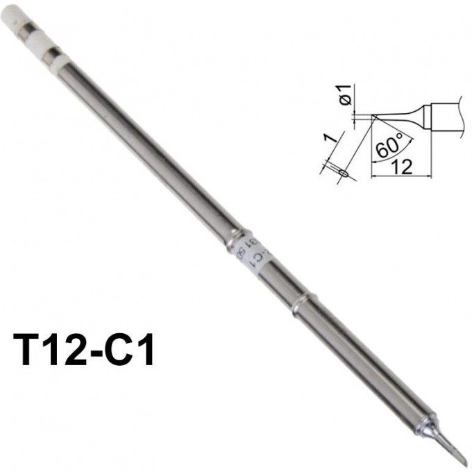 Наконечник HAKKO T12-C1 Наконечник HAKKO T12-C1