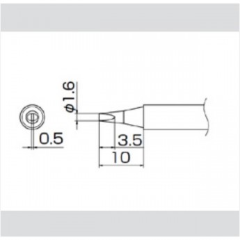 Наконечник HAKKO T13-D16