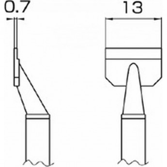 Наконечник HAKKO T8-1008