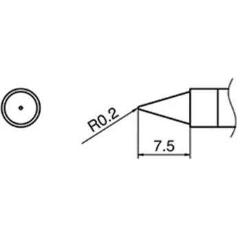 Сменный наконечник HAKKO T36-BC1
