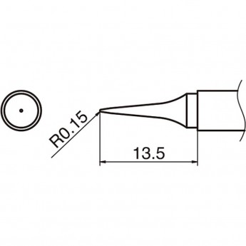 Сменный наконечник HAKKO T36-ILS