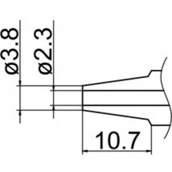 Сопло HAKKO N1-23